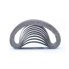 20 шт., абразивная лента для пневматического ленточного шлифовального станка 40-330 Grits, 10 мм * 400 мм