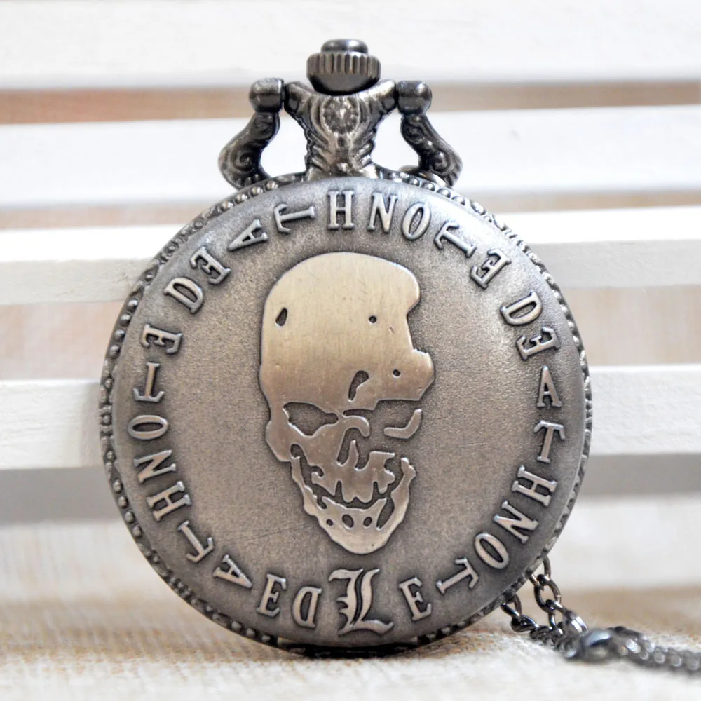 Бронза карманные часы Бертона кошмар перед Рождество/Death Note/Гарри Поттер мяч