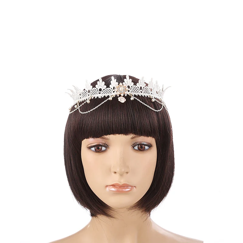 Богемный стиль цветочный ободок в виде короны Женский Пляжный головной убор
