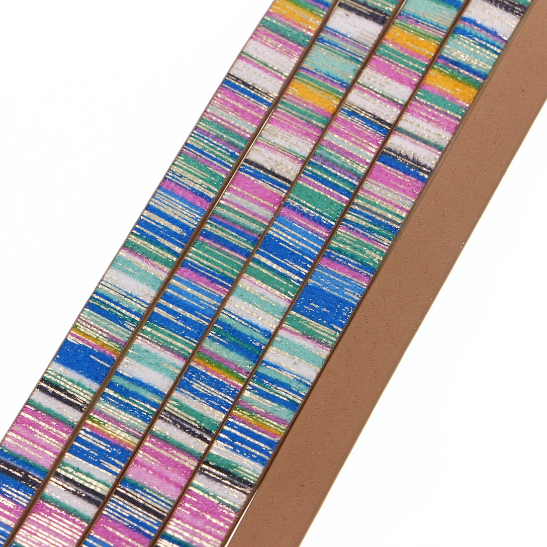 XCHARMS 10 мм цветной печатный ПУ кожаный шнур/Аксессуары для ювелирных изделий/diy