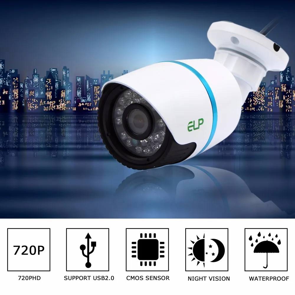 H.264 30fps 720P USB Камера Безопасности Cmos OmniVision OV9712 ночное видение пуля usb дикой природы