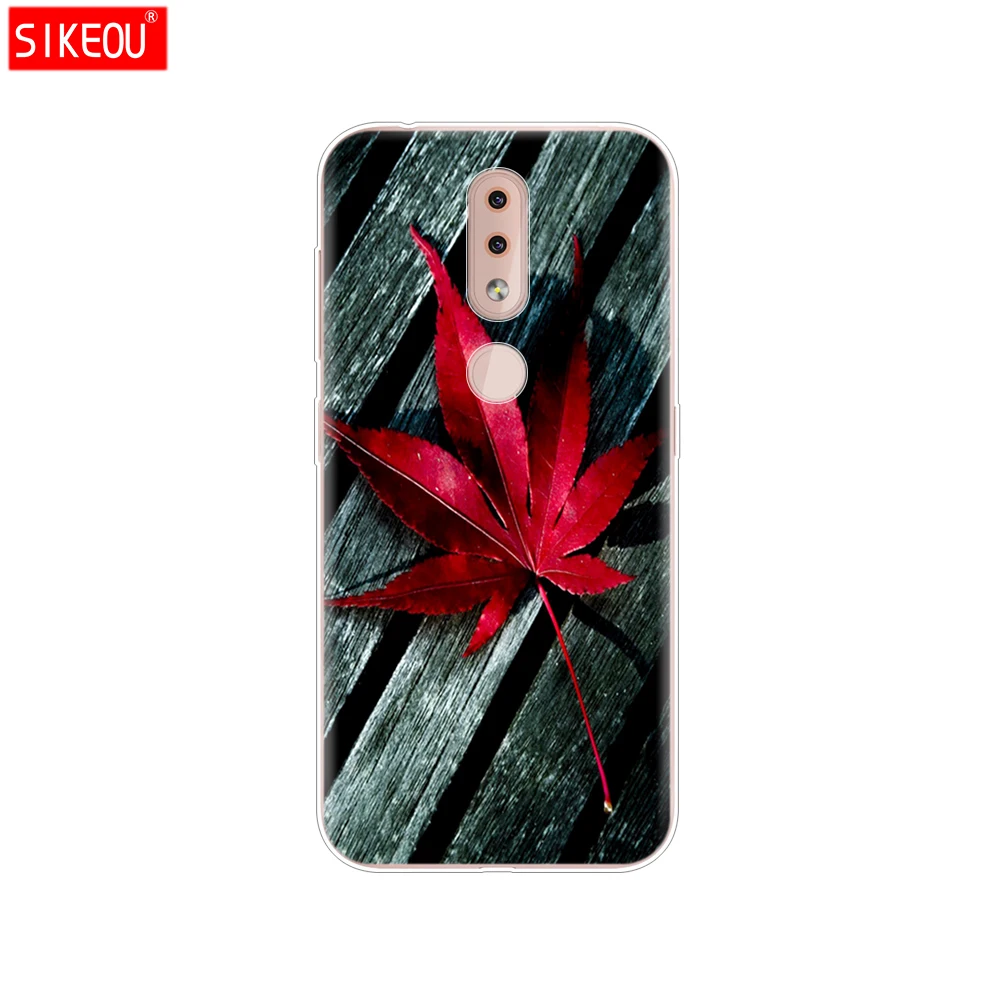 12084 Для Nokia 4,2 чехол задняя крышка силиконовый бампер для Nokia 4,2 TA-1157 TA-1150 TA-1133 TA-1149 TA-1152 etui ударопрочный чехол с цветами - Цвет: 12084
