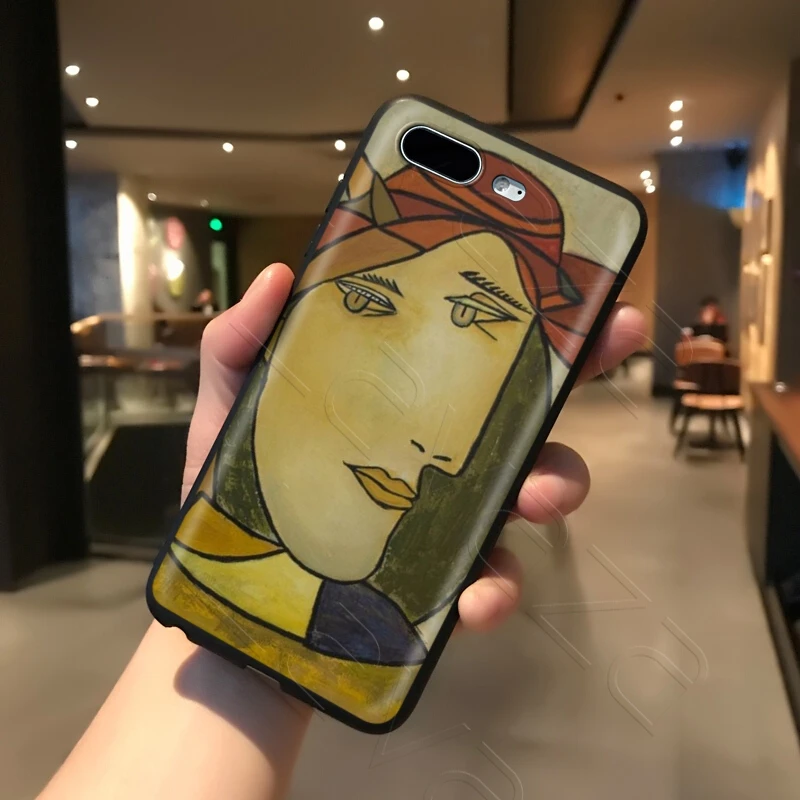 Lavaza Pablo Picasso Art Painting Case for iPhone 11 Pro XS Max XR X 8 7 6 6S Plus 5 5s se |