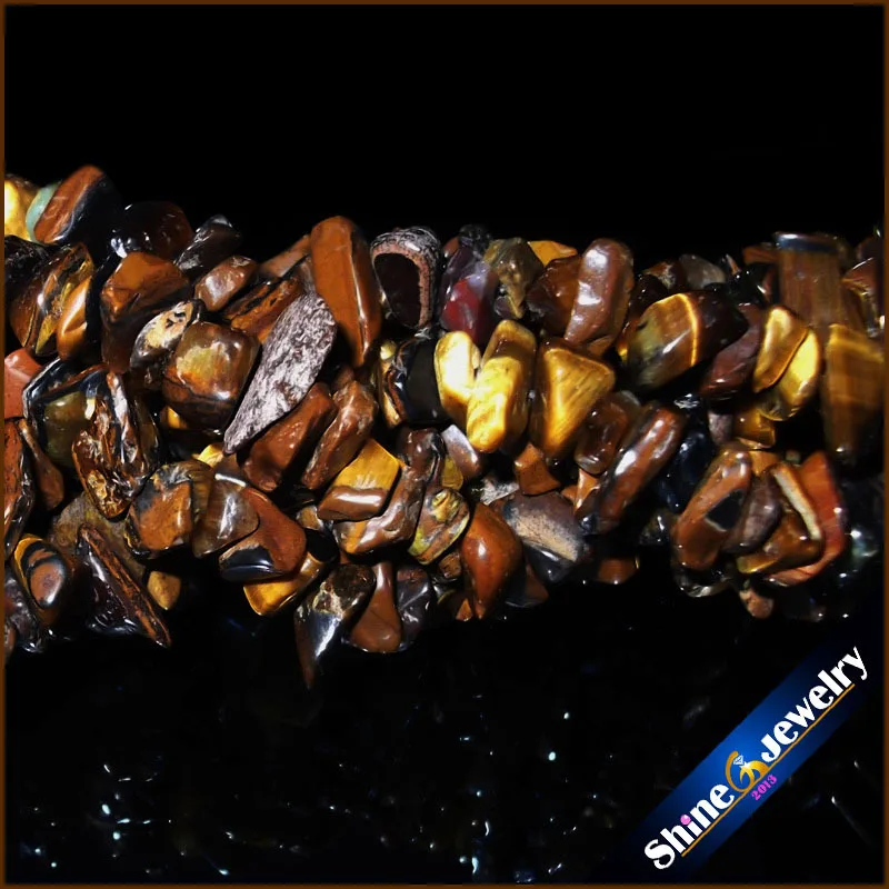 Бесплатная доставка 7-8 мм форма гравий натуральный тигровый Exe камень свободные