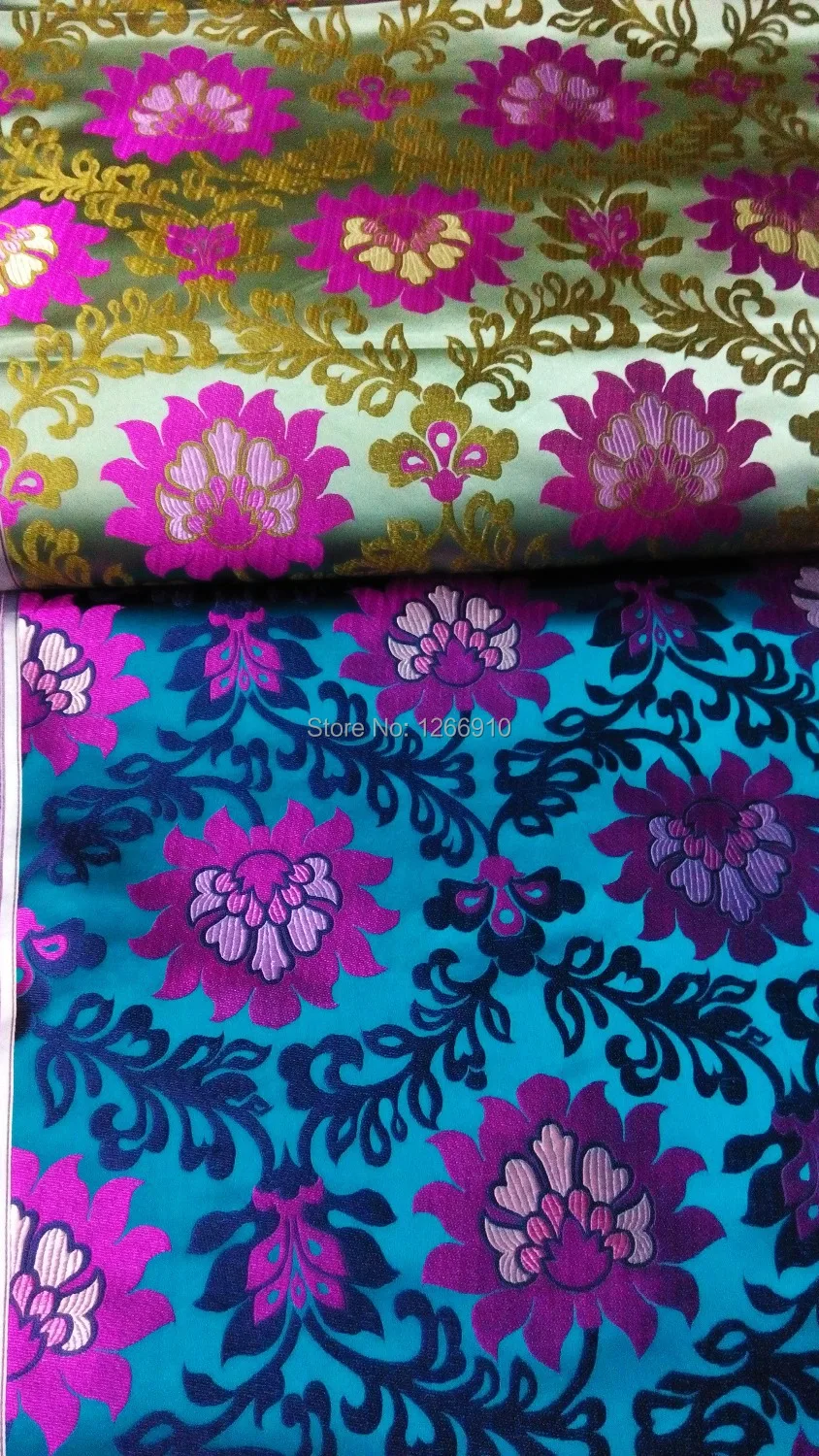 Ткань женская из дамасской ткани темно зеленого цвета|silk brocade|damask fabricfabric fabric |
