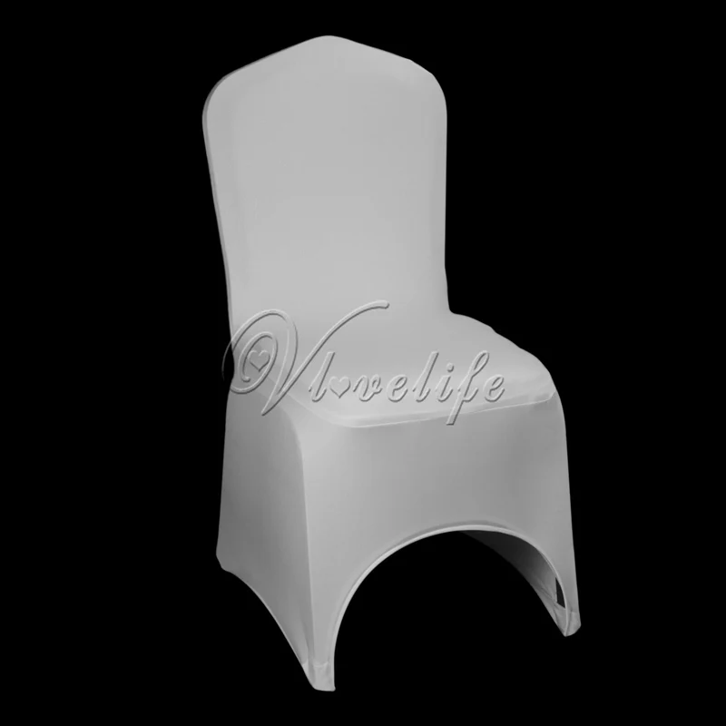 100 шт./лот эластичные универсальные чехлы для стульев из спандекса/чехлы лайкры