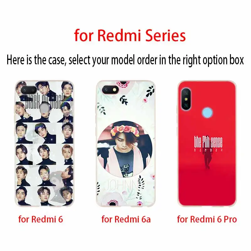 Мягкий чехол lockscreen taeil nct для Xiaomi Redmi Note 10 9 8 7 6 5 Pro Max 10S 9S 9T 8T 4G|Бамперы| |