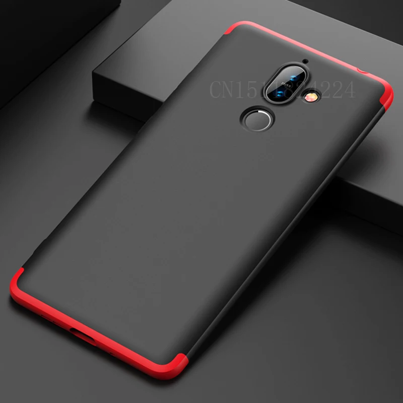 Чехол для Nokia 7 Plus 8 1 X7 чехол 360 полная защита ударопрочный 3 в Тонкий Жесткий ПК