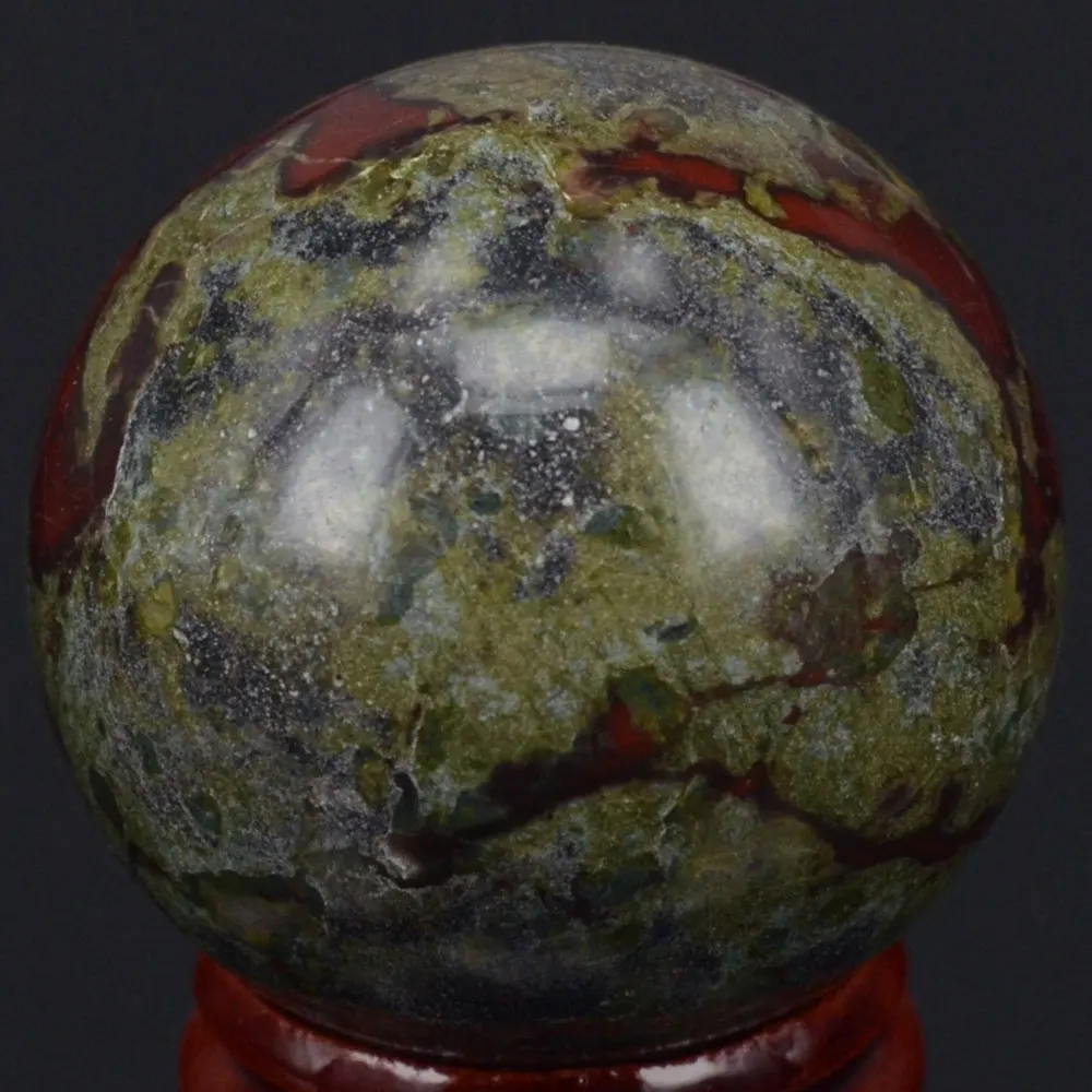 40 мм зернистый камень в форме шара чакра кристалл рейки исцеление резные