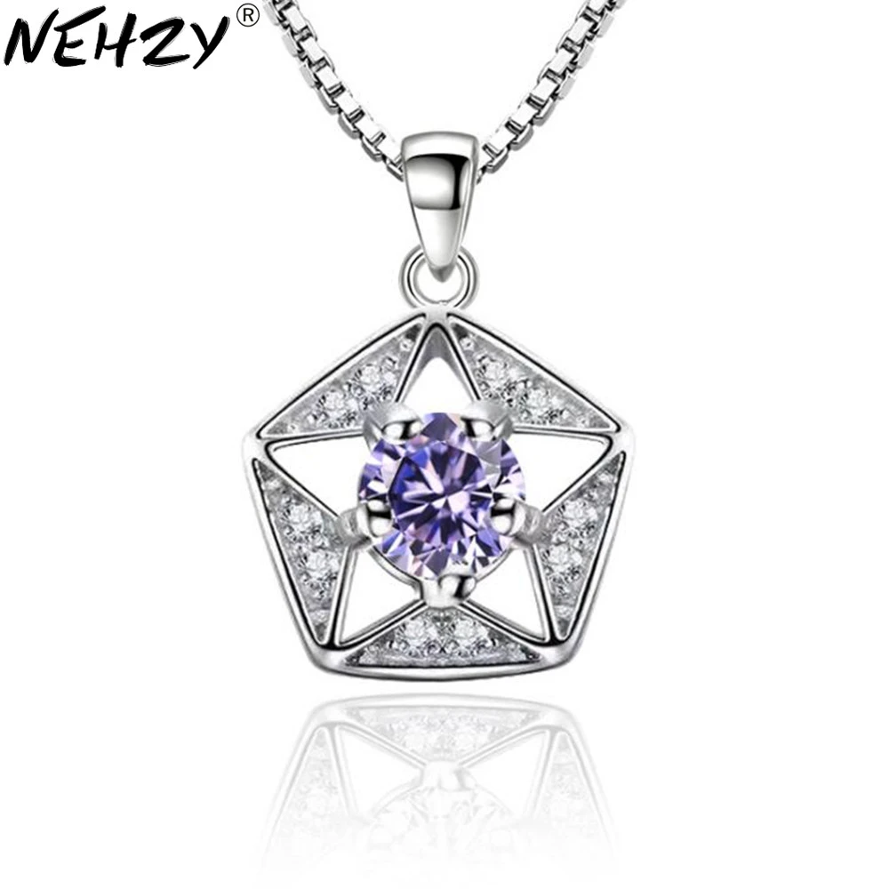 Женское Ожерелье с пятиконечной звездой NEHZY ювелирное изделие в стиле ретро из