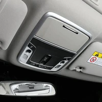 for honda accord 10th 2018 2019 accessories abs chrome car front reading lampshade panel cover trim sticker car styling