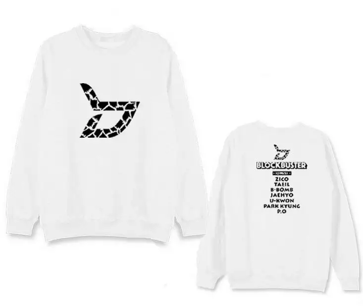 Тонкая Толстовка для любителей kpop блочный блок с принтом имени участника