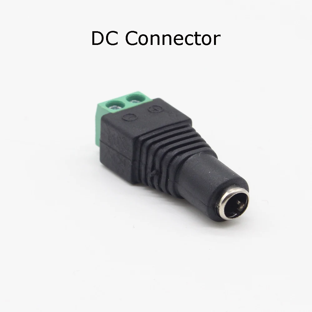 DC Connector Адаптер питания 12 V 1A 2A 3A светильник ing трансформатор 12 вольт светодиодный драйвер AC 110V 220V to DC 12 V блок питания для светодиодных лент светильник - Цвет: DC Connector