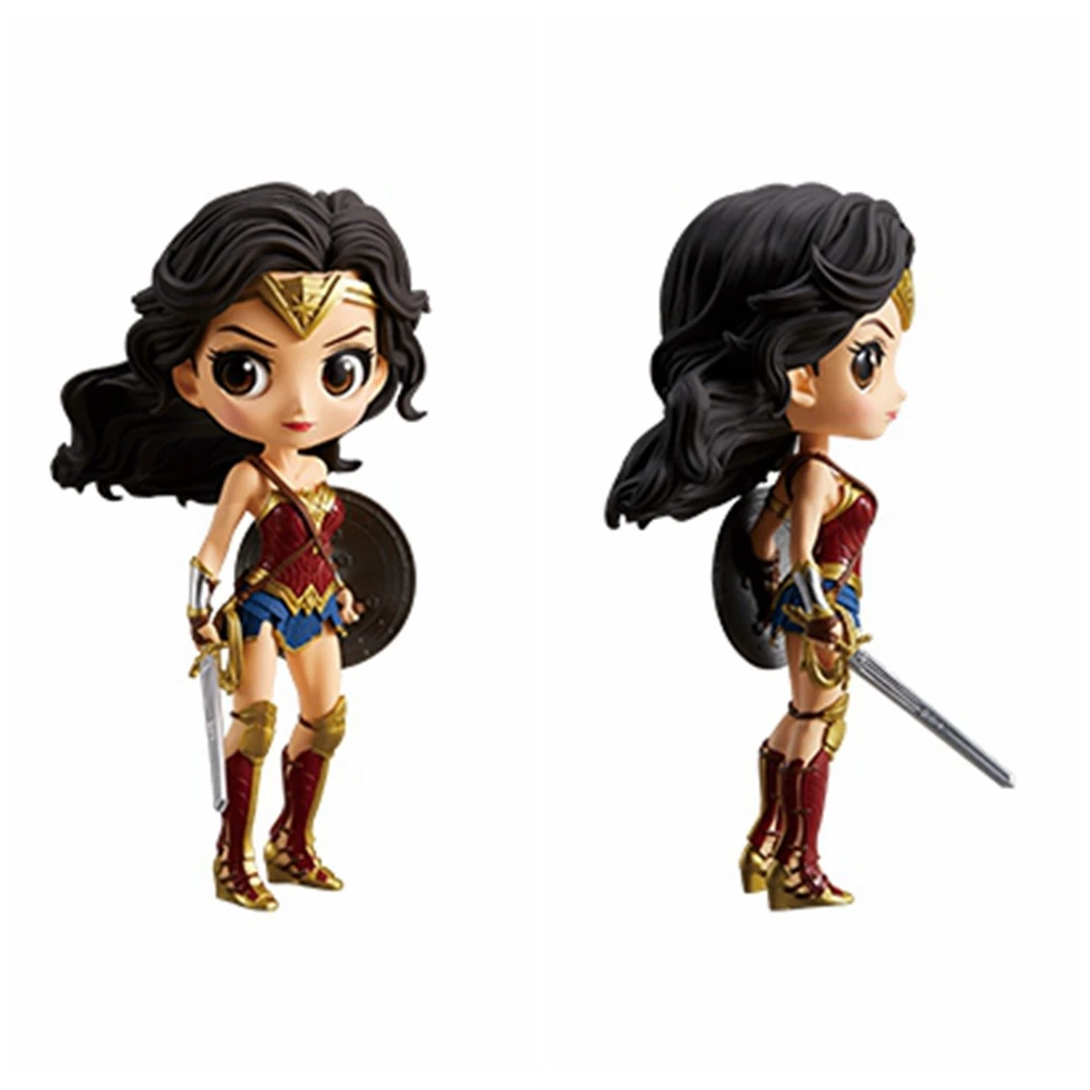 14cm Wonder Woman Action Figure Toy Doll Q Posket Collection Model Brinquedos Figurals Gift | Игрушки и хобби