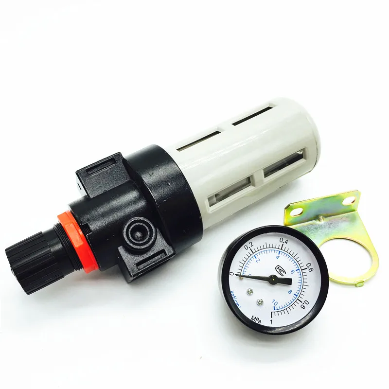 Регулируемый воздушный фильтр регулятор компрессора PT1/4 редукционный клапан