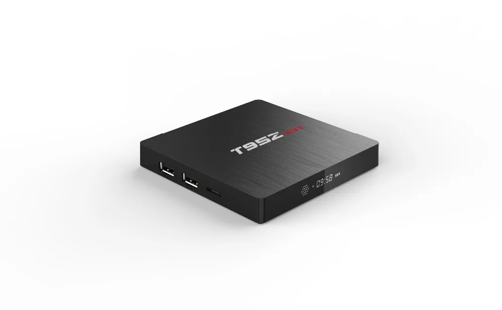 T95Z MAX 2 ГБ 16 3 32 Amlogic S912 Восьмиядерный Android tv BOX 4 г/5 ГГц двойной WiFi BT4.0 к H.265 медиаплеер