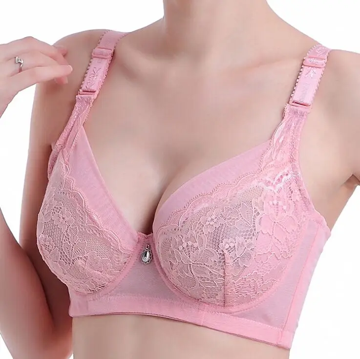 Бюстгальтер кружевной пуш ап прозрачный ультратонкий пикантное нижнее белье для
