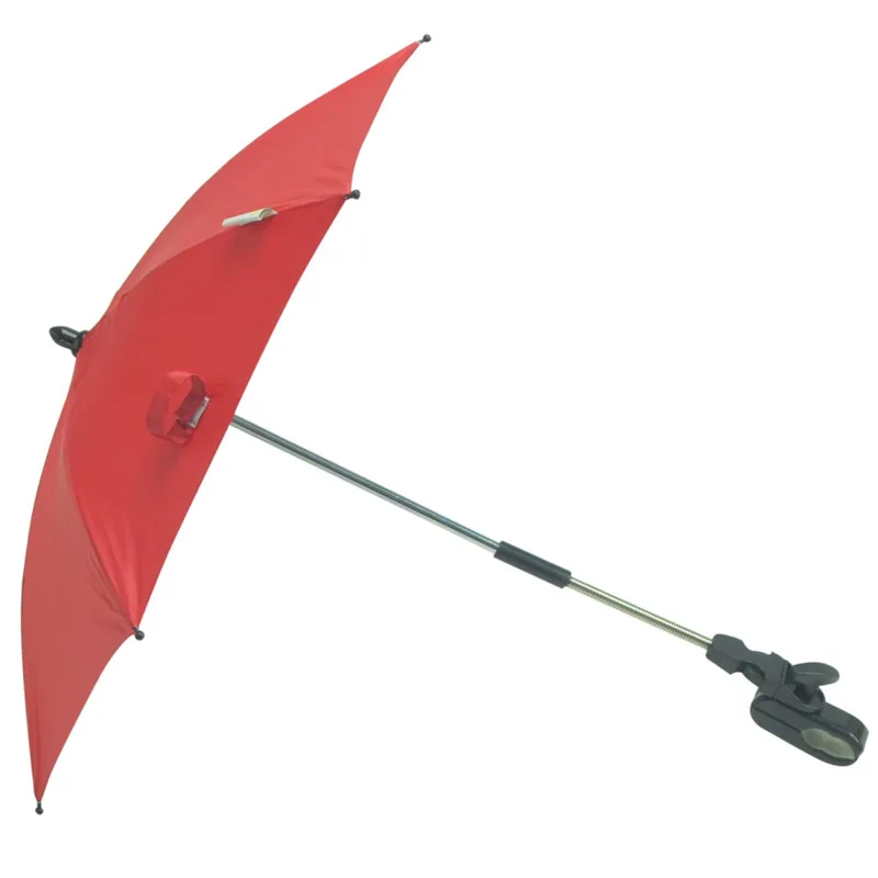 Регулируемый зонт и держатель УФ Защитный зонтик дождь Солнце Brolly для детской