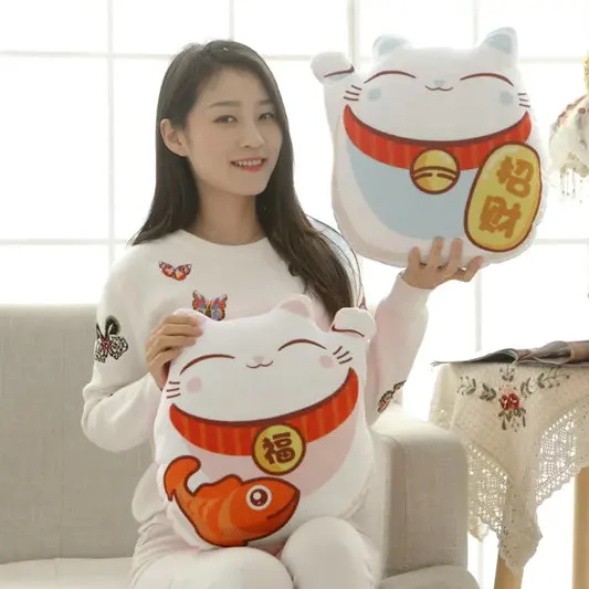 Новый стиль 10 40 см Kawaii Cat Подушка Мягкие плюшевые игрушки подушки подарок для
