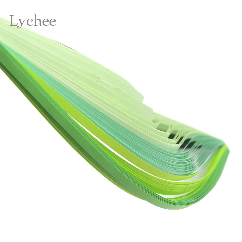 Lychee Life 120 полосок бумага для квиллинга 5 мм ширина разные цвета оригами рукоделия