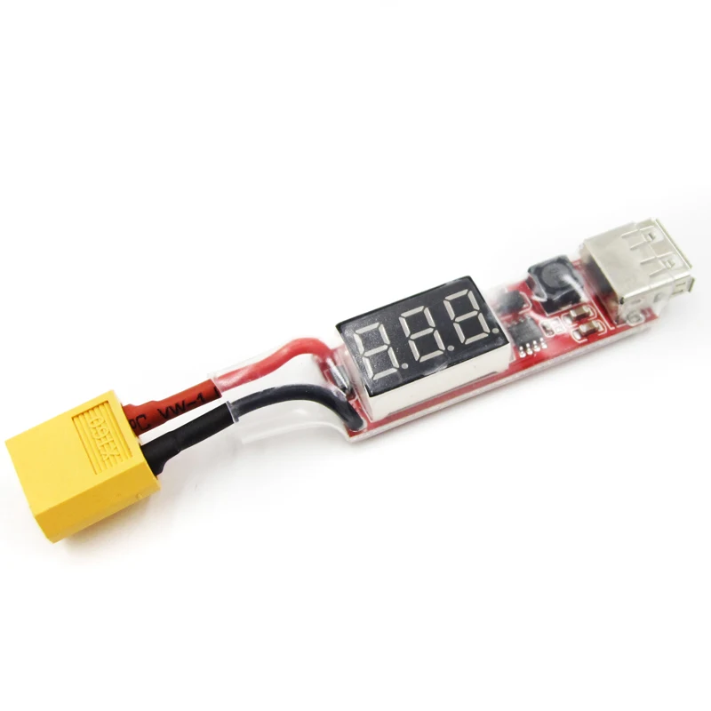2S 6S Lipo батарея XT60 штепсельная вилка к USB 5V 2A зарядное устройство конвертер адаптер