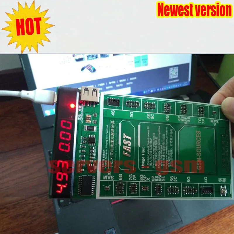 Новейшая профессиональная Зарядка для аккумулятора печатная плата с USB кабелем