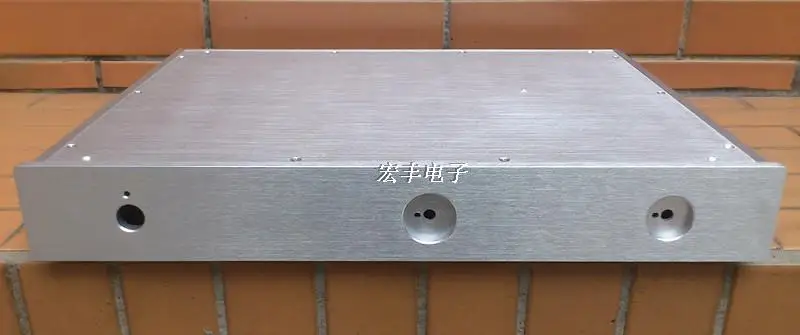 420*60*308 мм DIY A38 полностью алюминиевый корпус усилителя/Предварительный усилитель