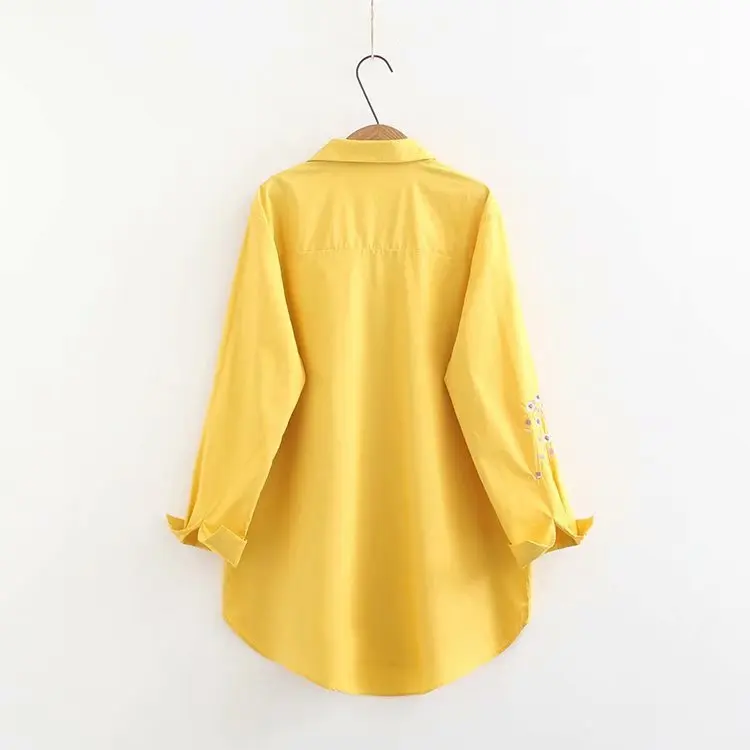 2019 большие размеры повседневные блузки Весенняя женская одежда модная Свободная