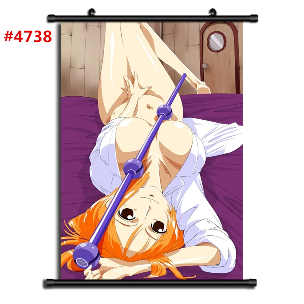 4738 Одна деталь Аниме Манга настенный плакат свиток D - Цвет: 4738
