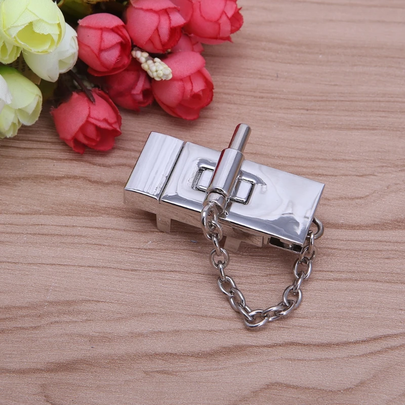 THINKTHENDO прямоугольник поворотный замок на сумку DIY ремесленные сумки застежка