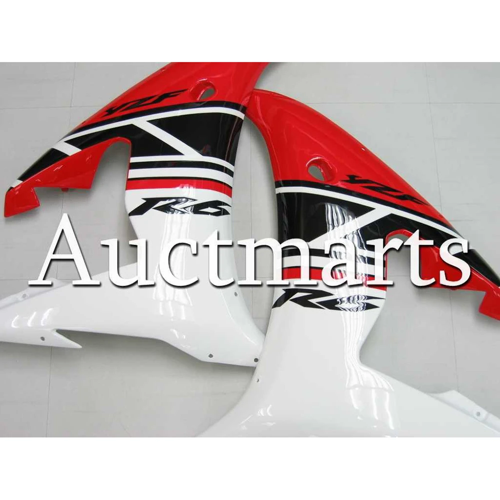 Fairings For YZF R6 2003 2004 Year ABS Yamaha R6S 06 - 09 Injection Plastic Motorcycle Body Kit White Red Black Cowlings | Автомобили и