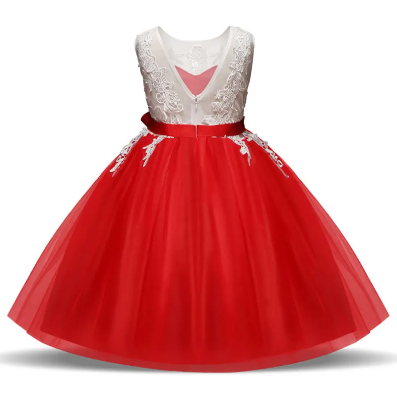 Причудливые платья для девочек элегантные Детские принцессы фатиновые малышей
