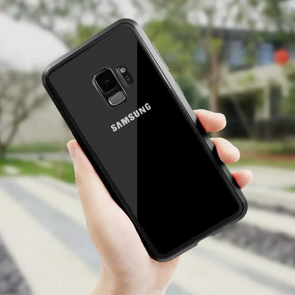 Роскошный металлический корпус чехол для телефона Магнитный для samsung Galaxy S10 S9 S8 Plus чехол S10e Note 8 для samsung Note 9 чехол