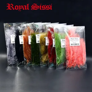 Королевский Sissi 120 шт., разные цвета, индейка перья марабу, дешевые перья для вязания крови