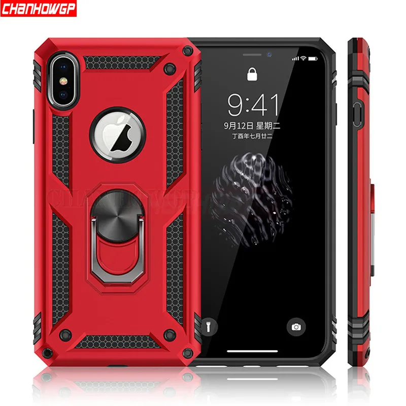 Жесткий защитный противоударный чехол для iPhone 11 Pro Max X XR XS 6 6s 7 8 Plus чехлы MAX 6S