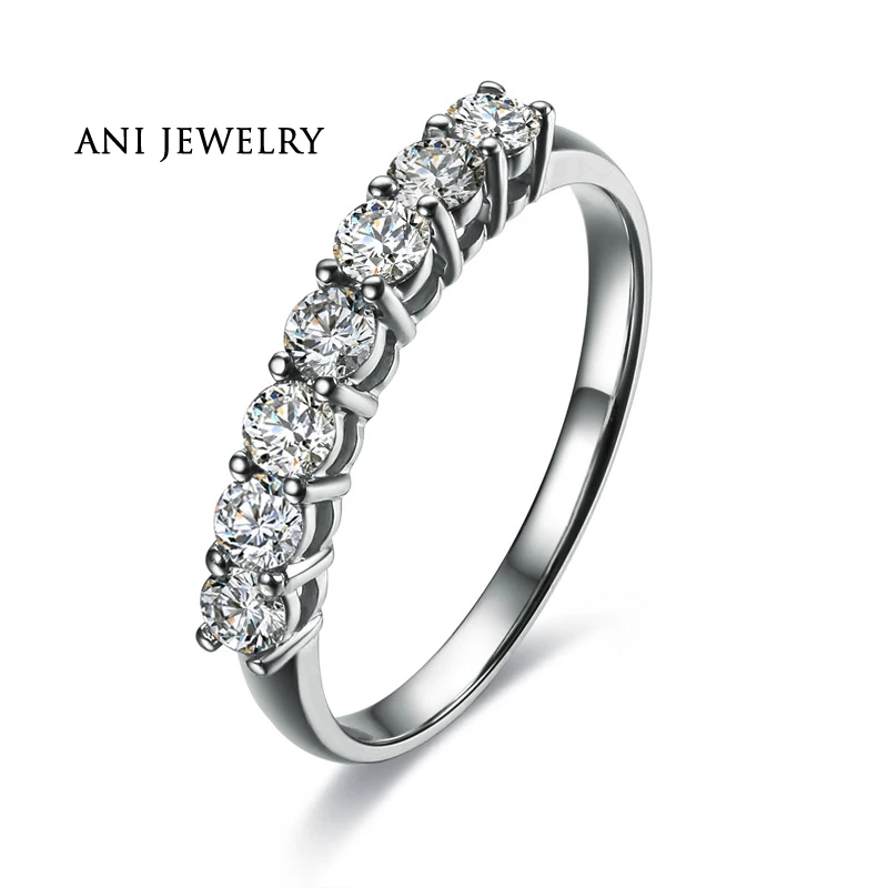 ANI 18K Белый/Желтый/розовое золото (AU750) женский свадебный браслет 0.28CT