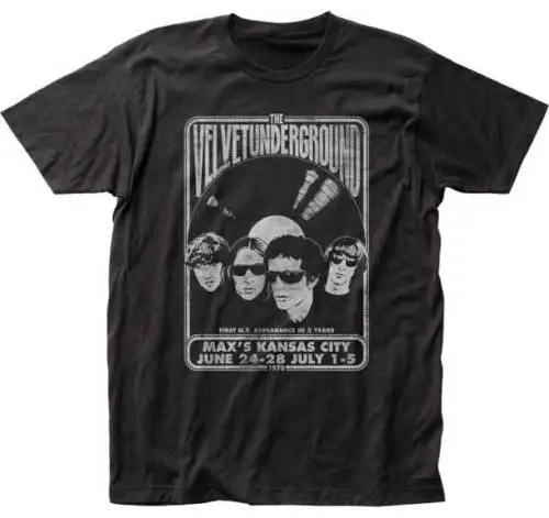 Velvet Underground Виниловая футболка S M L XL 2XL новая официальная летняя Лидер