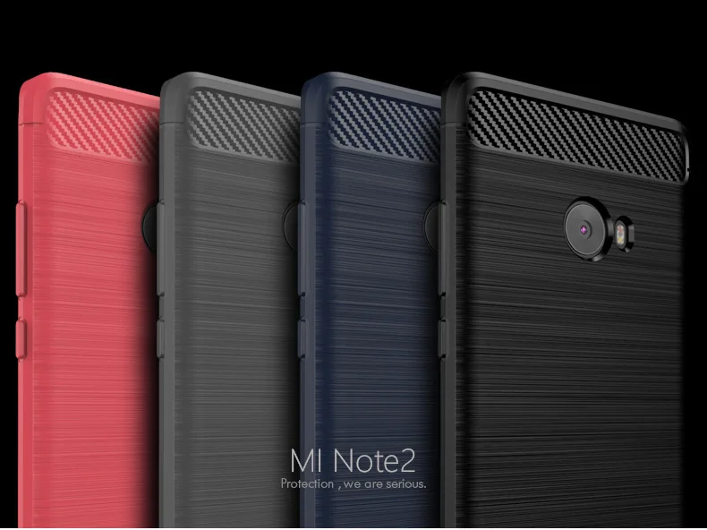 Роскошный чехол для Xiaomi Mi Note 2 мягкий защитный силиконовый из ТПУ задняя крышка s