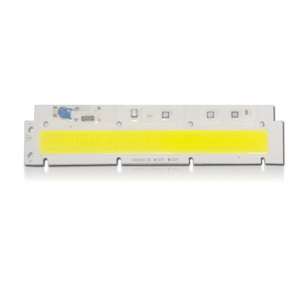 5 шт./лот Smart IC LED COB Чип 30 Вт 40 50 AC 220 В 110 интегрированный прямоугольный луч DIY для