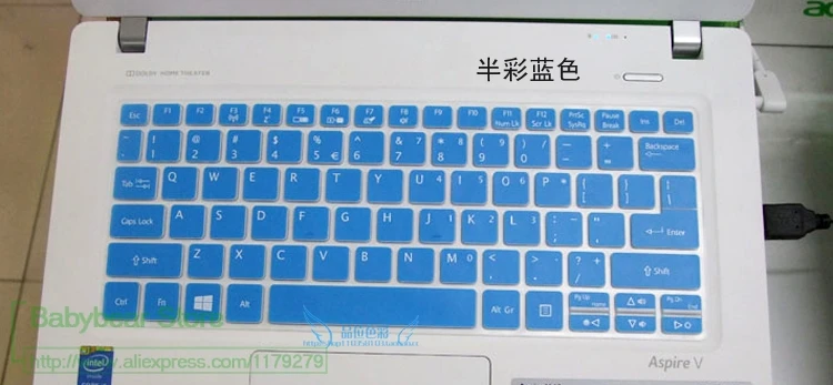 Защитная пленка для силиконовой клавиатуры Acer Aspire защитная 1 2 3 11 E11 5 7 10 |silicone keyboard