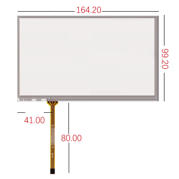 7 дюймовый сенсорный экран панель ST 07001 почерк внешний 164*99 мм|external screen|7 inch touch screen7 |