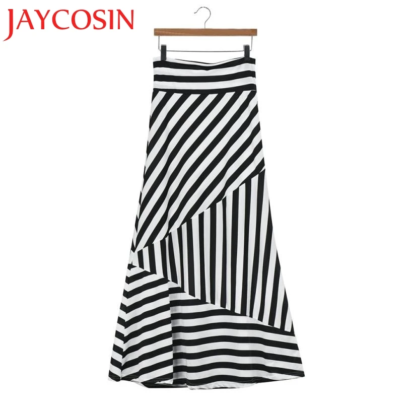 Женская длинная юбка JAYCOSIN белая с высокой талией|Женские юбки| |