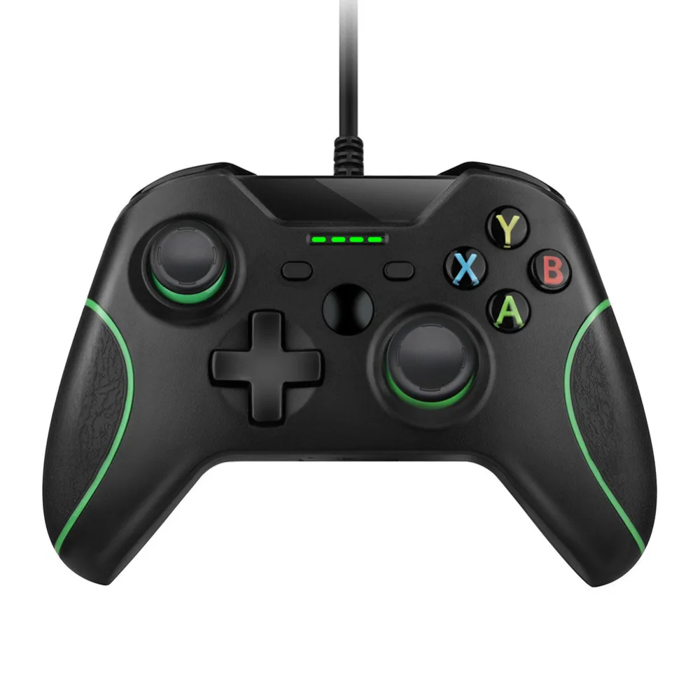 USB проводной контроллер управления для microsoft Xbox One геймпад тонкий ПК Windows Mando one