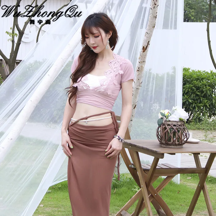 

New belly dance clothes 2019 new female sexy belly dance skirt for belly dancer wear
