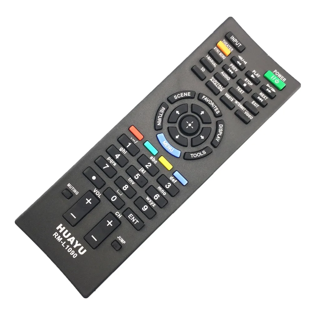 RM-L1090 дистанционного Управление подходит для Sony ТВ светодиодный ЖК-дисплей HD 3D