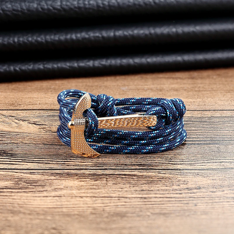 LIVVY new alloy ax bracelet multi-layer nylon rope men and women friendship high-quality men's jewelry gifts | Украшения и