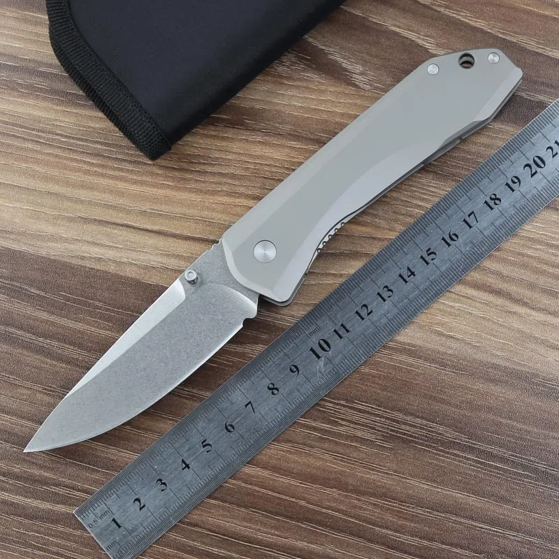 RIUU custom 761 шарикоподшипник S35vn TC4 титановая ручка Складной Тактический Карманный