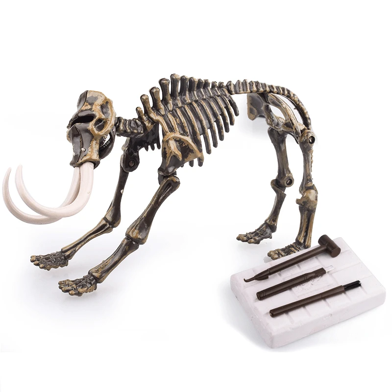 Dinosaur Science Kit выкопать динозавры окаменелости и собрать Т-Рекс, скелет, мамонт, трицератопс