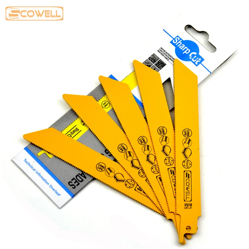 30% 6 дюймов HSS биметаллический с возвратно поступательным движением лезвие пилы s