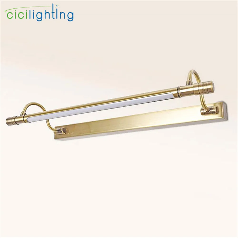 Декоративная светодиодная лампа для зеркала в винтажном стиле 10 Вт 65 см|lighting lamp